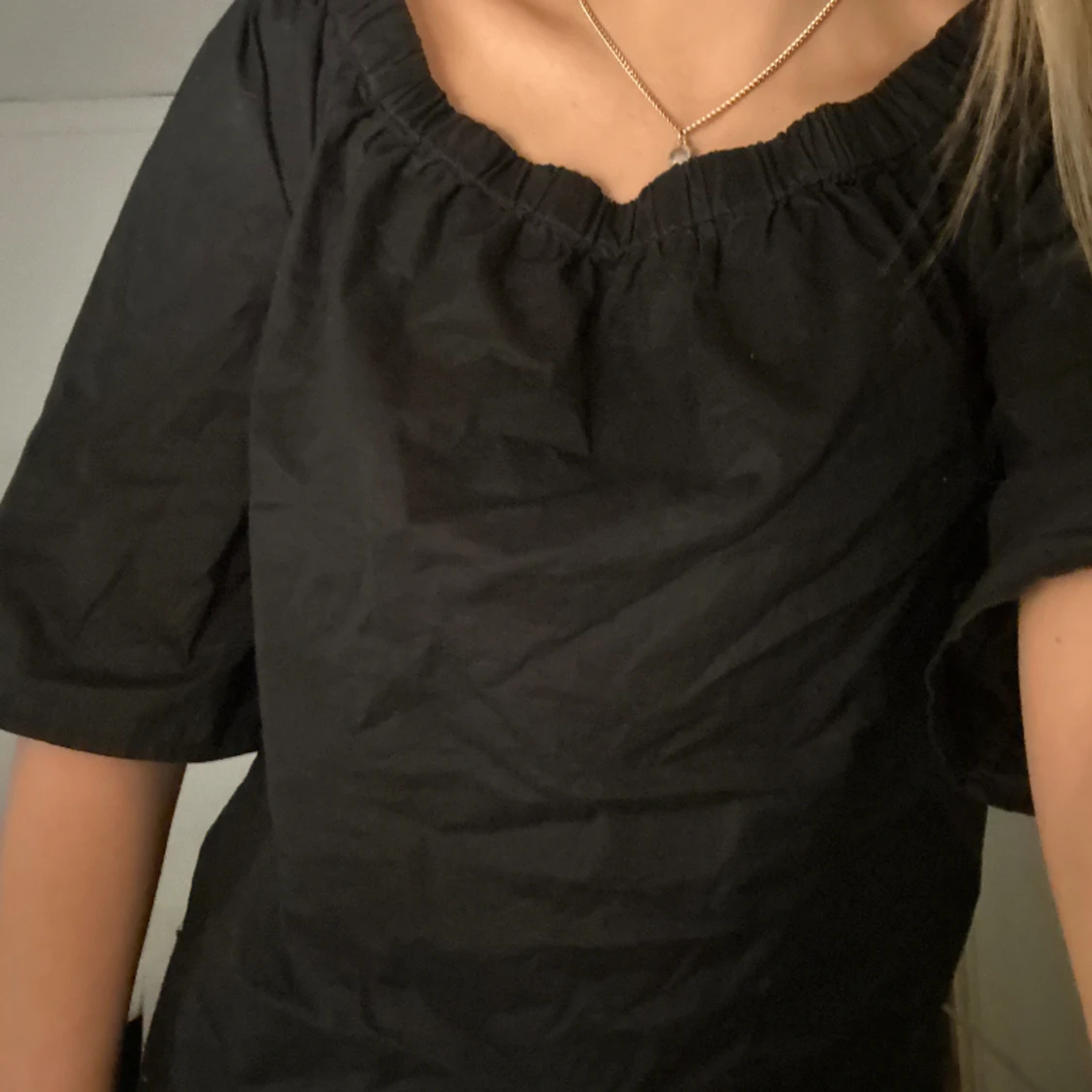 trekvartsärm topp 💕 - 91