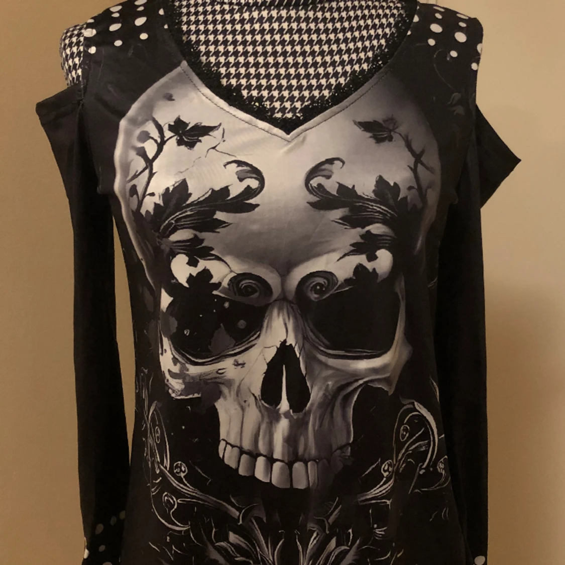 dödskalle tröja