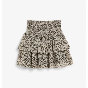 volangkjol  - Söt Volangkjol med leopard mönster. Storlek 158/164 men väldigt stretchig så passar även xs/s. Sista bilden är lånad💕