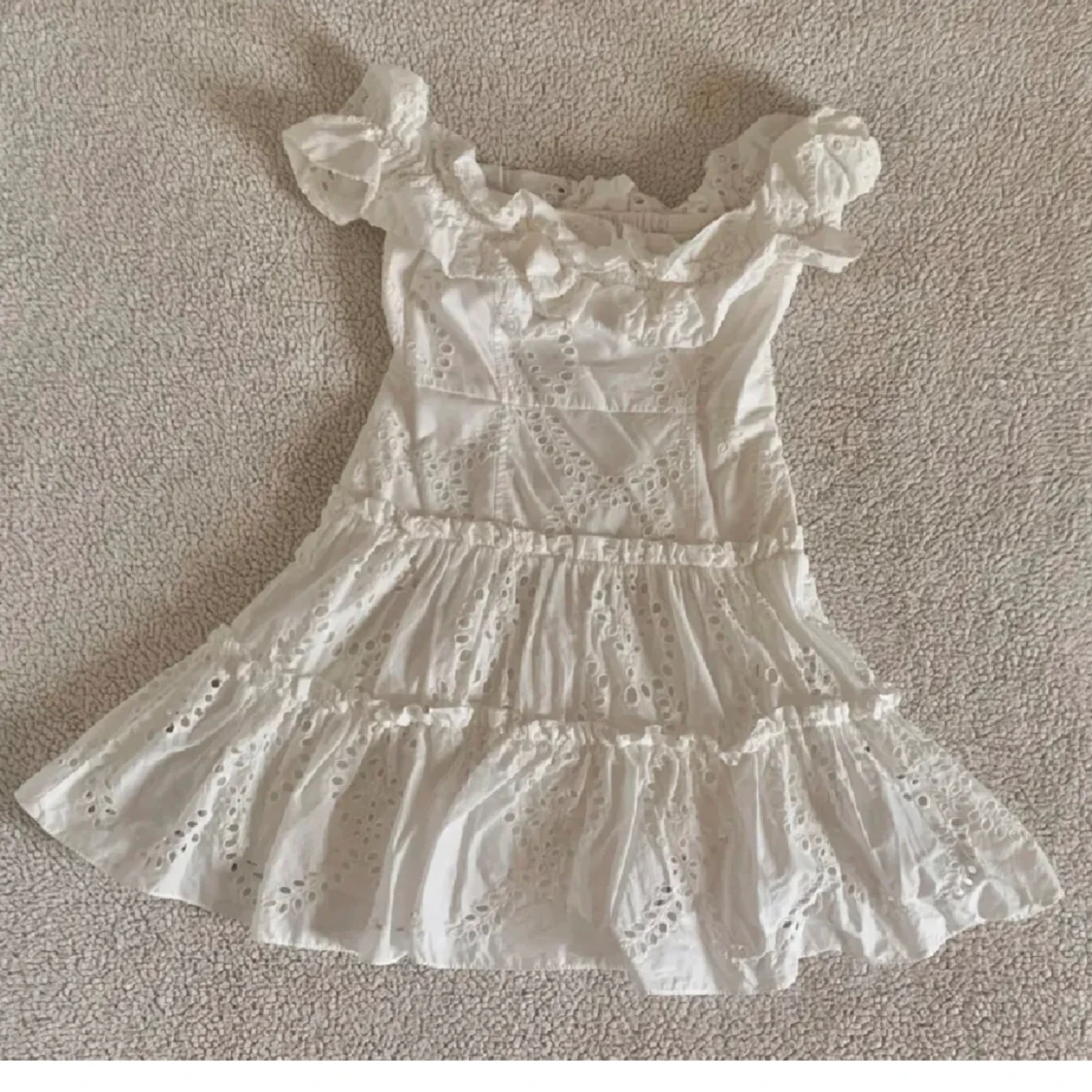 Vit klänning  - 90