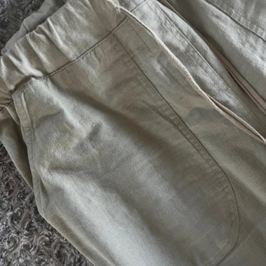 Beiga linnebyxor  - 91