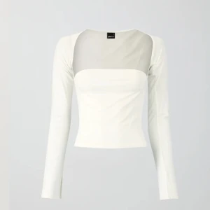 Vit topp - Vit topp från Gina tricot. Använd fåtal ggr, bra skick.