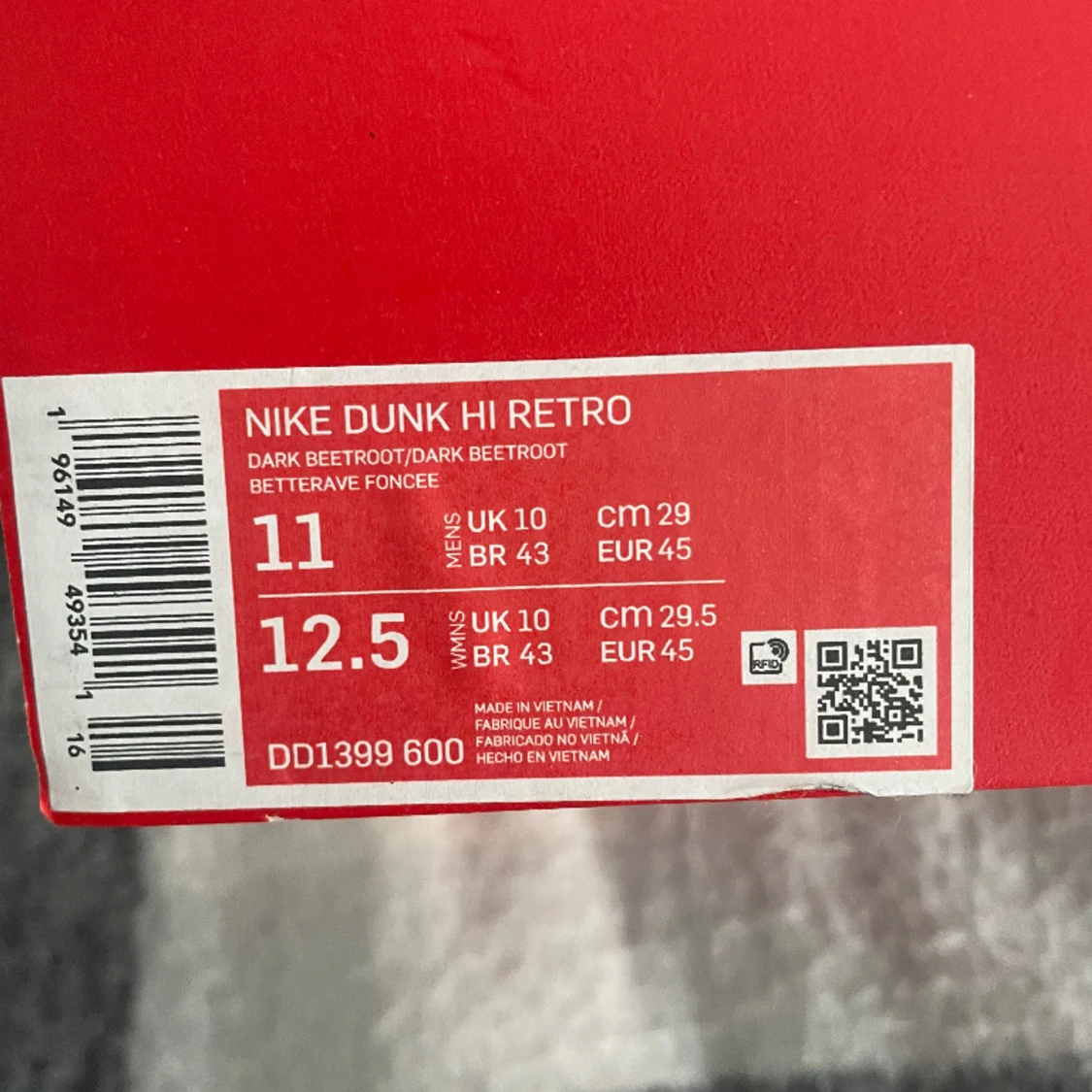 Nike Dunk High  - 91