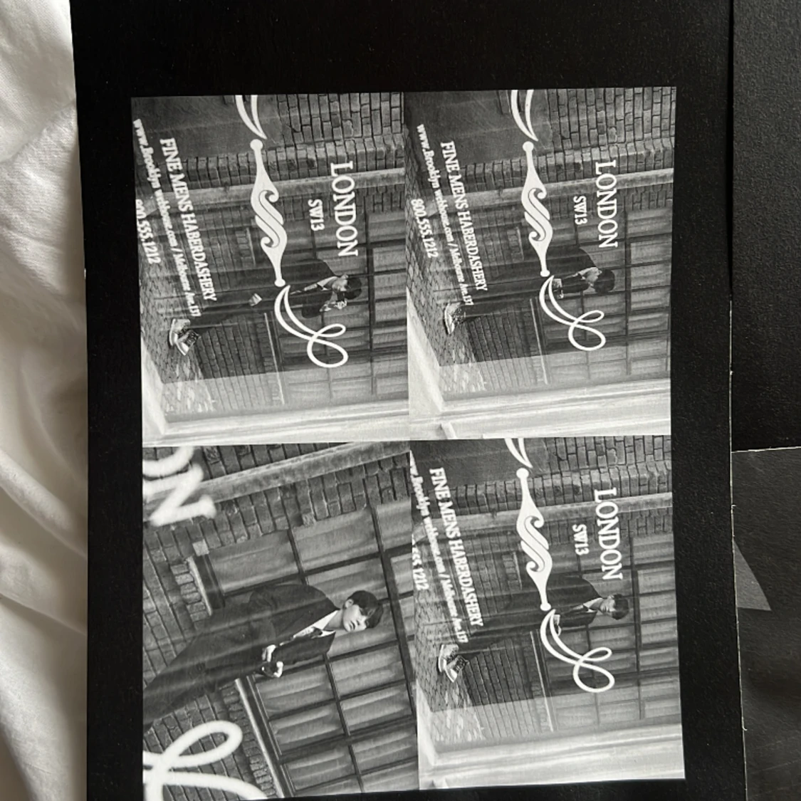 Affischer på Yoongi (Suga) från BTS från albumet BE - 1