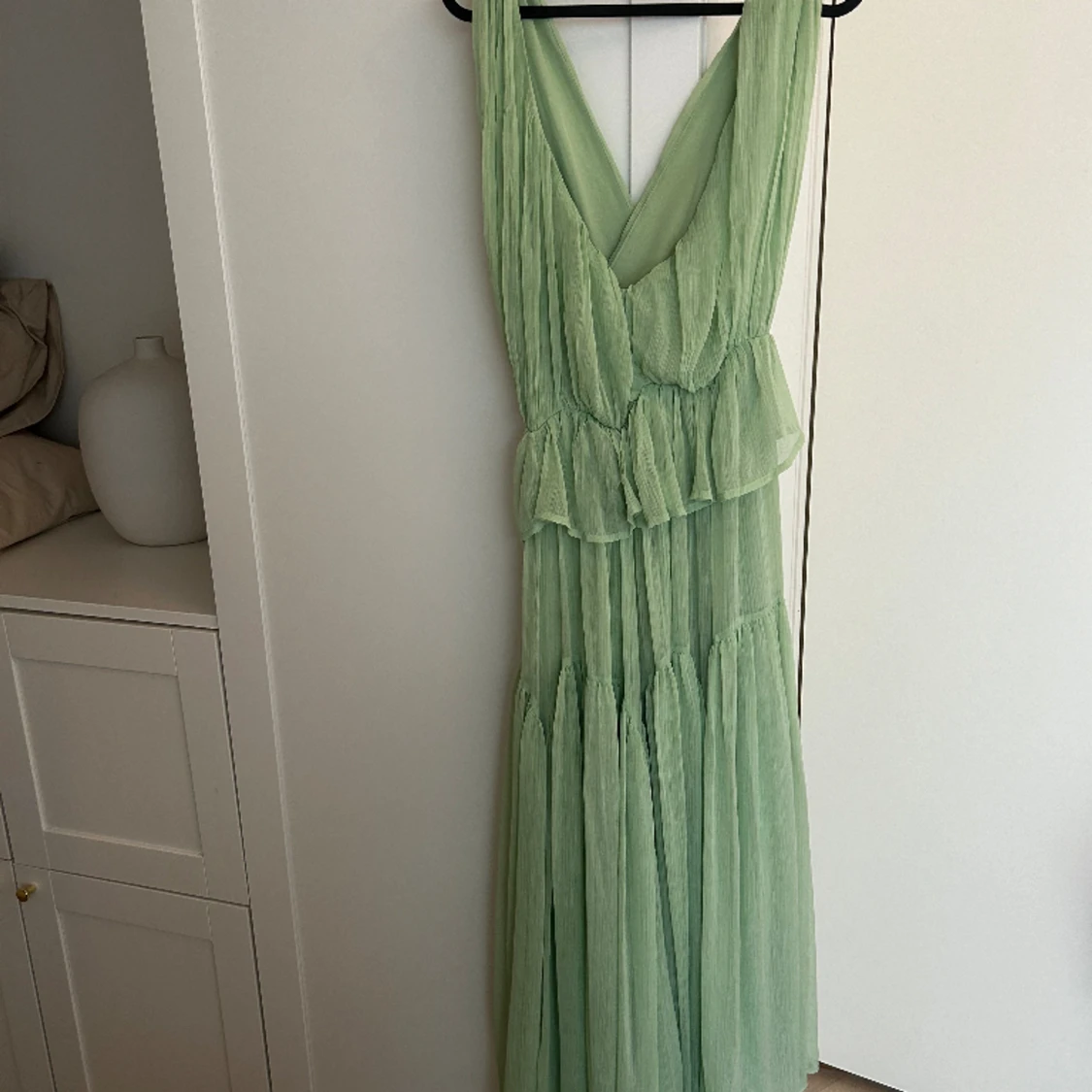 Grön klänning strl 40 - 90