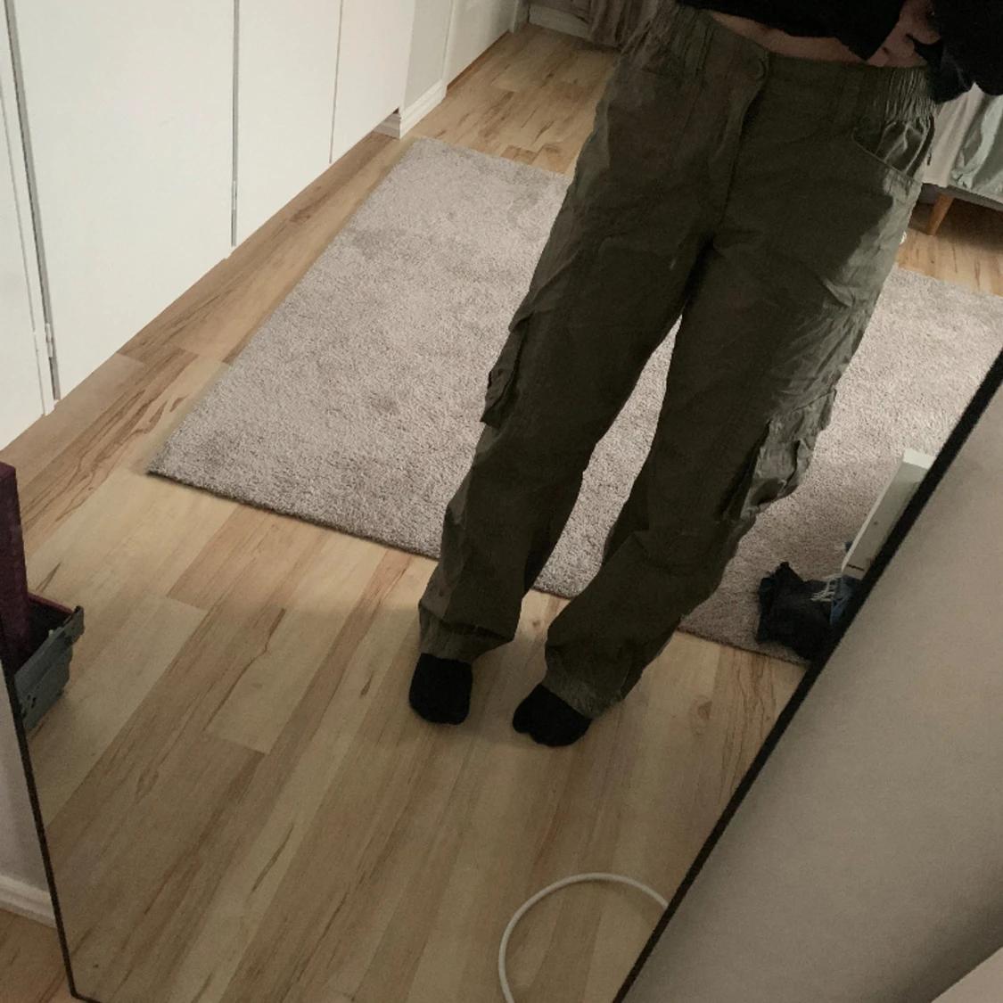 Cargo byxor/jeans💚