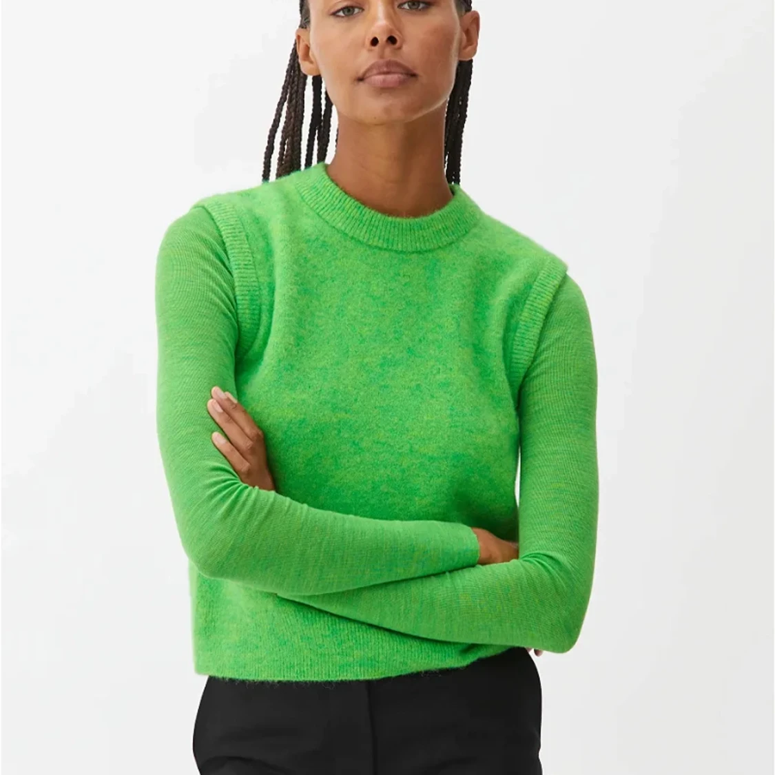 Knitted Alpaca Vest - 91