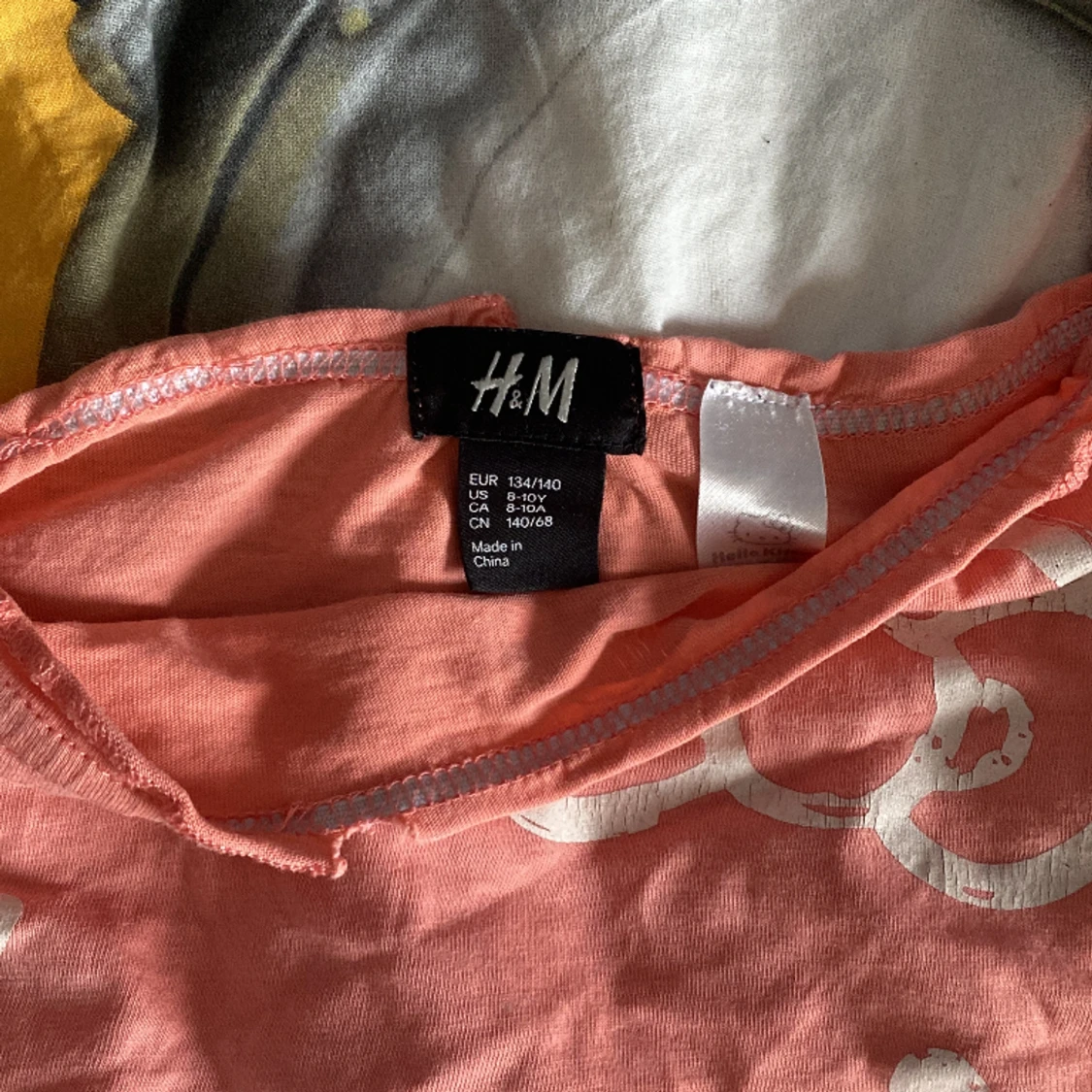 Rosa tröja/blus med tryck - 91