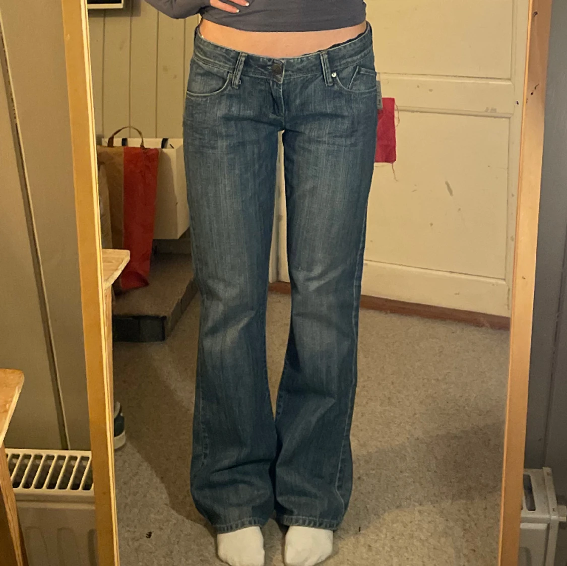 Lågmidjade jeans - 91