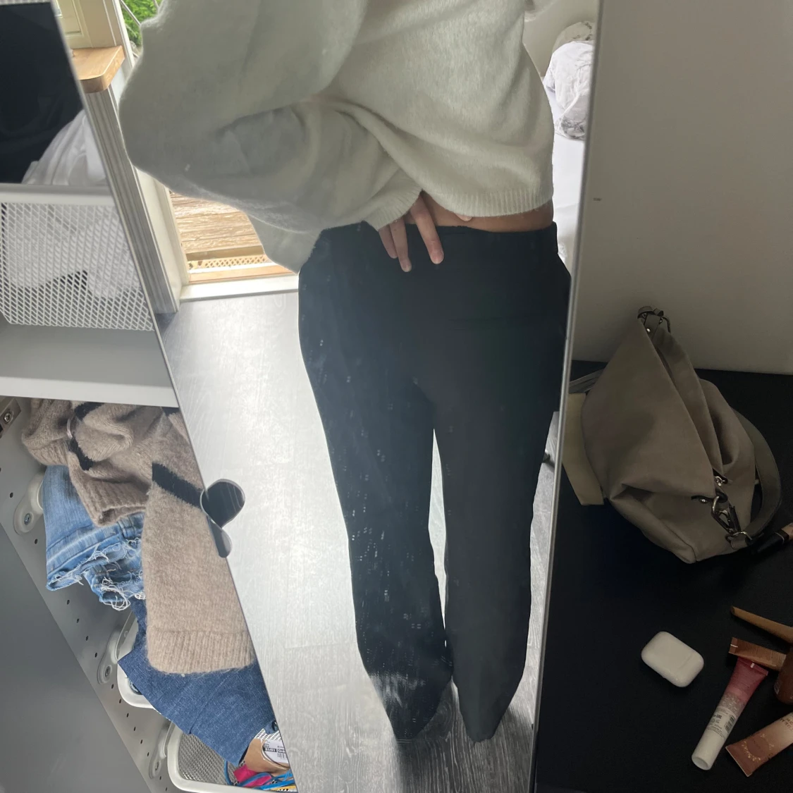 Low waist kostymbyxor - 93