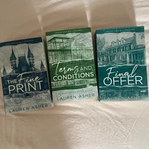 bok - final offer serien, helt nytt skick. säljer eftersom jag inte tyckte de va intressant och har för många böker☺️ pris kan diskuteras du kan även köpa inviduellt om de önskars pris per bok kan diskutera då med!!