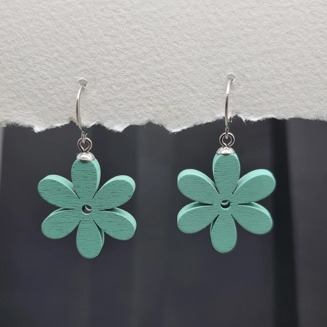 Handgjorda örhängen och ring set - 46