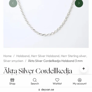Älta silver halsband 925 - 925 silver 