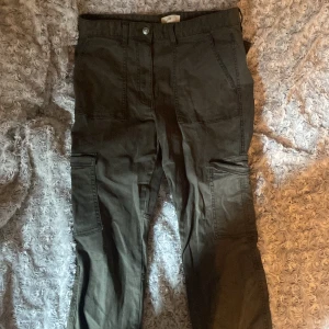 Cargo byxor - Cargo byxor strl44, ganska långsmal modell, bra skick, säljer då de är för korta för mig. 