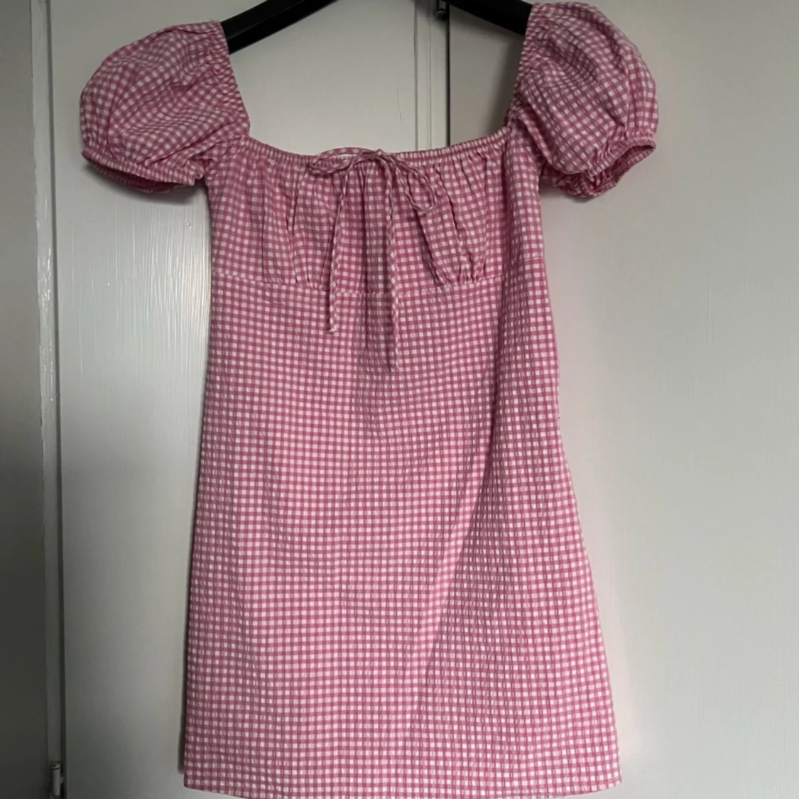 Rutig zara klänning - 90