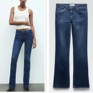 Low rise straight bootcut jeans i storlek 36. Helt nya, skriv privat vid intresse💕💕stretchiga o sköna jag är xs/s