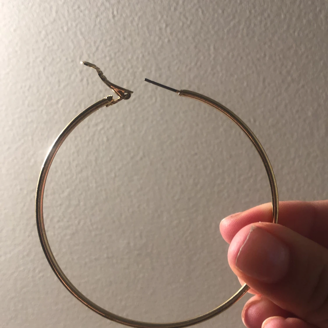 Y2k örhängen guld hoops  - 91