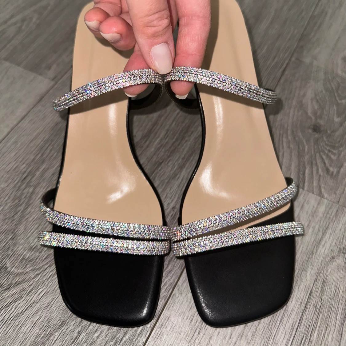 Helt nya klackskor storlek 38