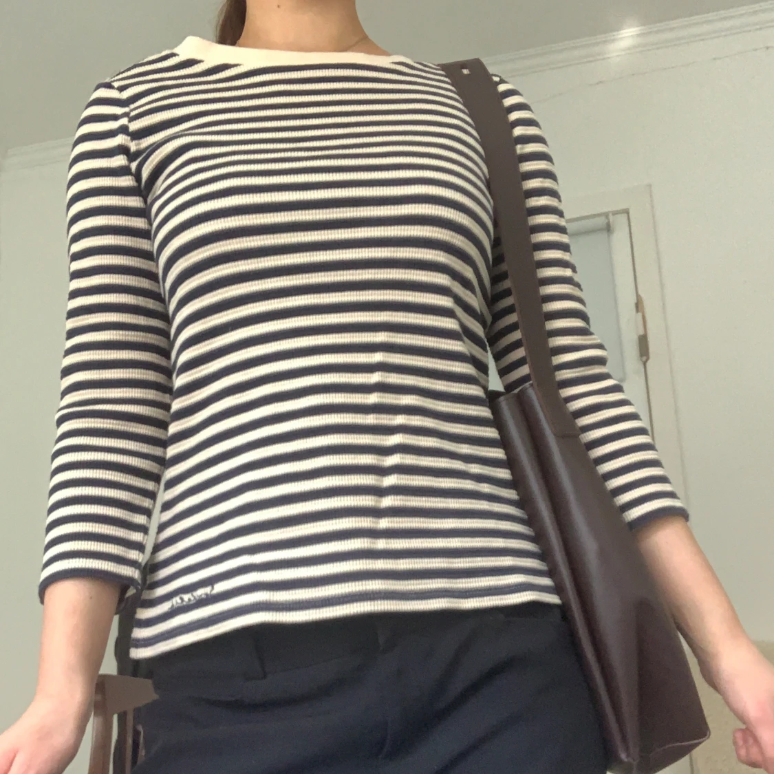 Fin Randig tröja - 90