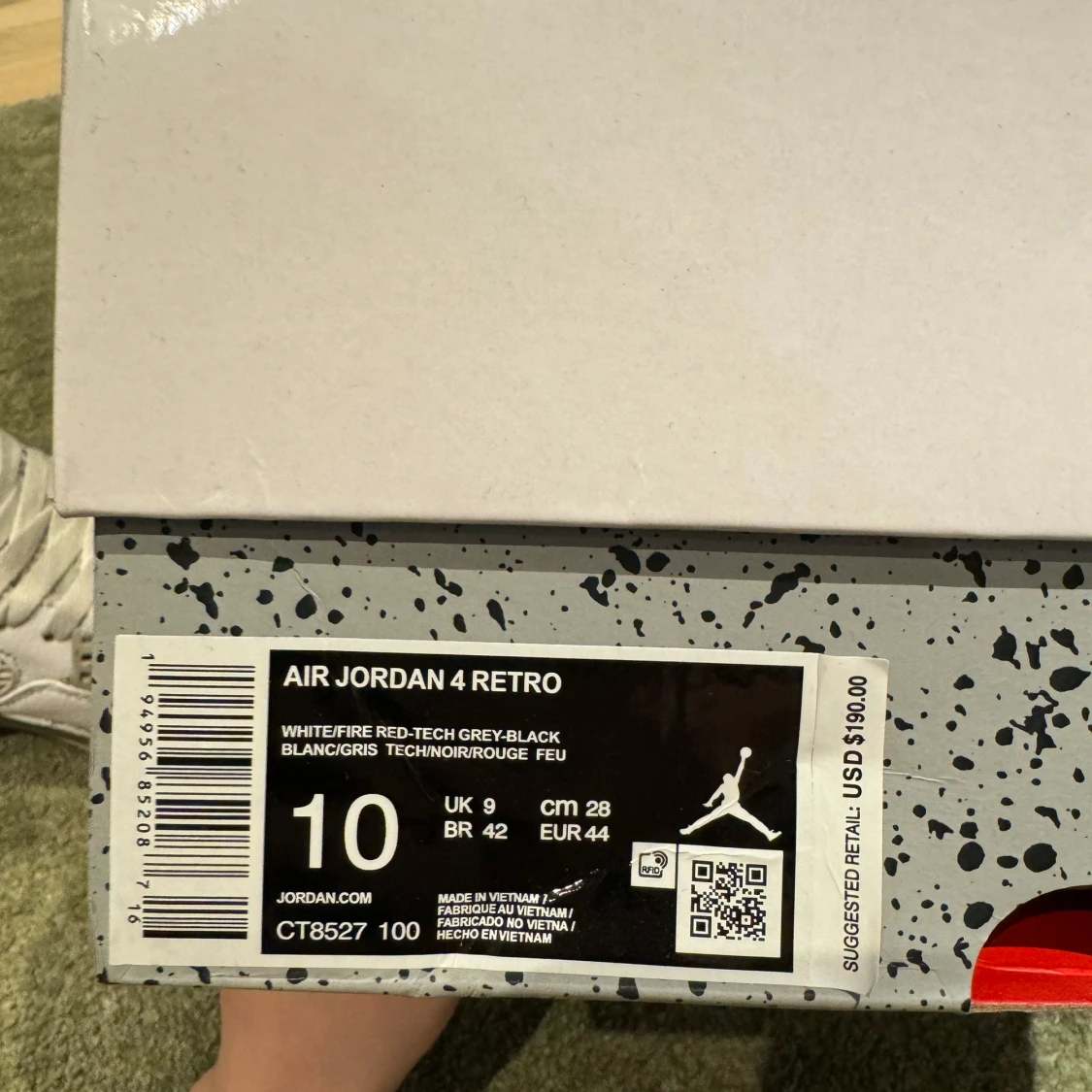 Jordan 4 oreo’s - 91