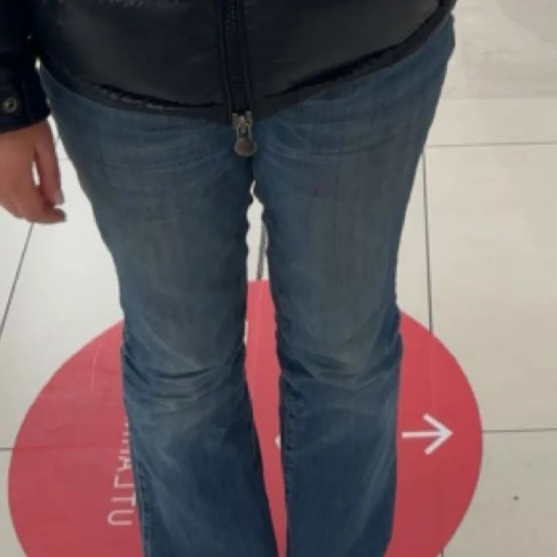 Lågmidjade jeans - 90