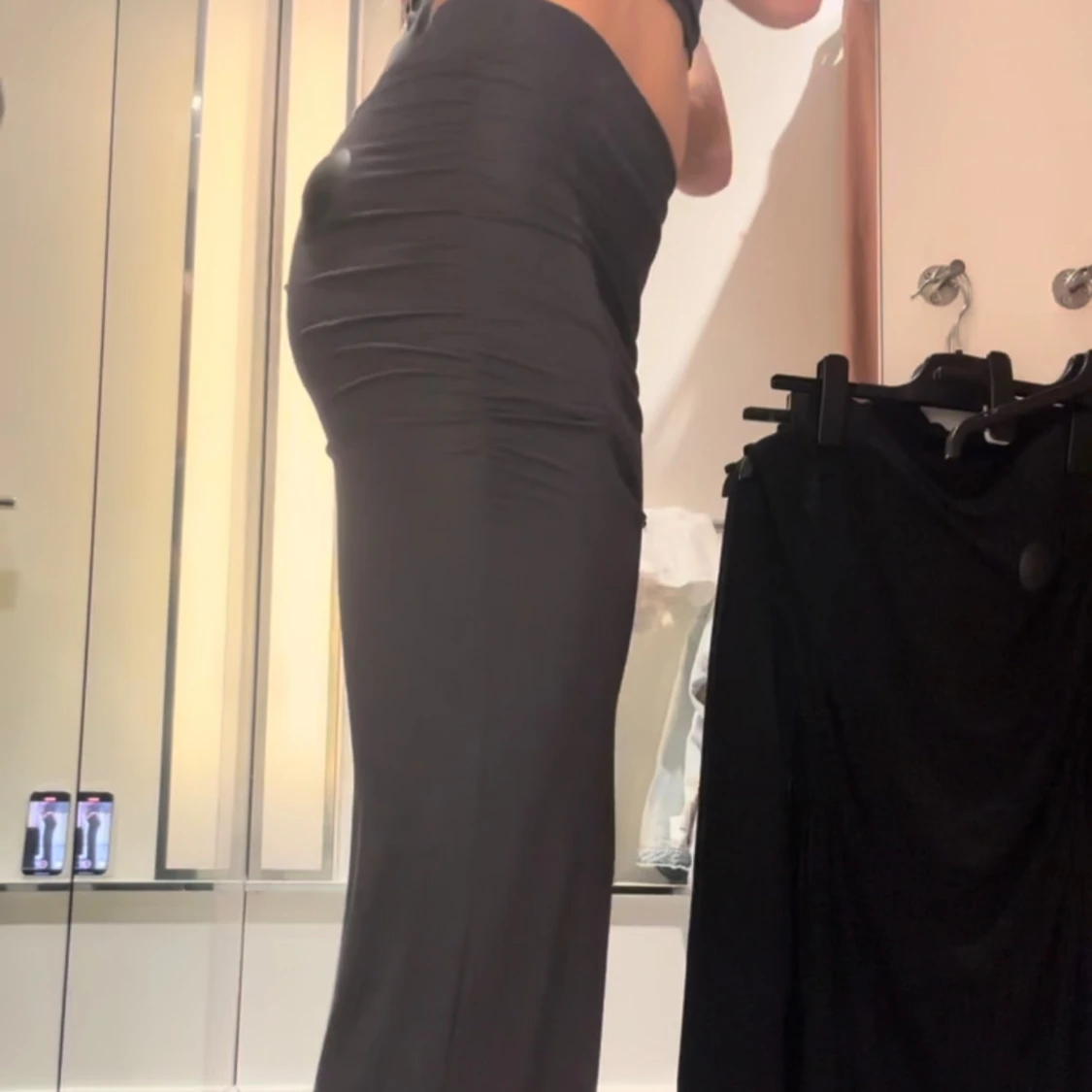 Mörkgrå långkjol - 90