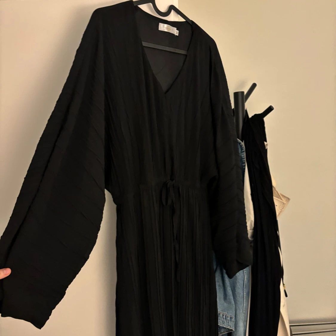 Svart maxi klänning  - 2