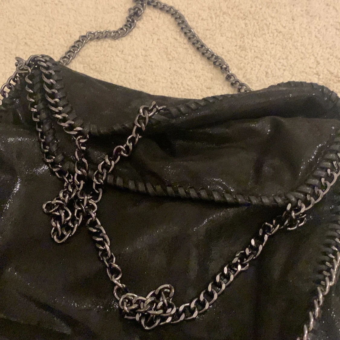 Kedjeväska, använd en gång!