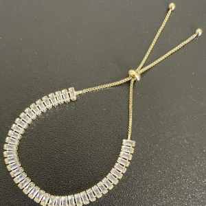 Diamant armband 16k guldpläterad - Helt ny, kommer inte till användning 💗