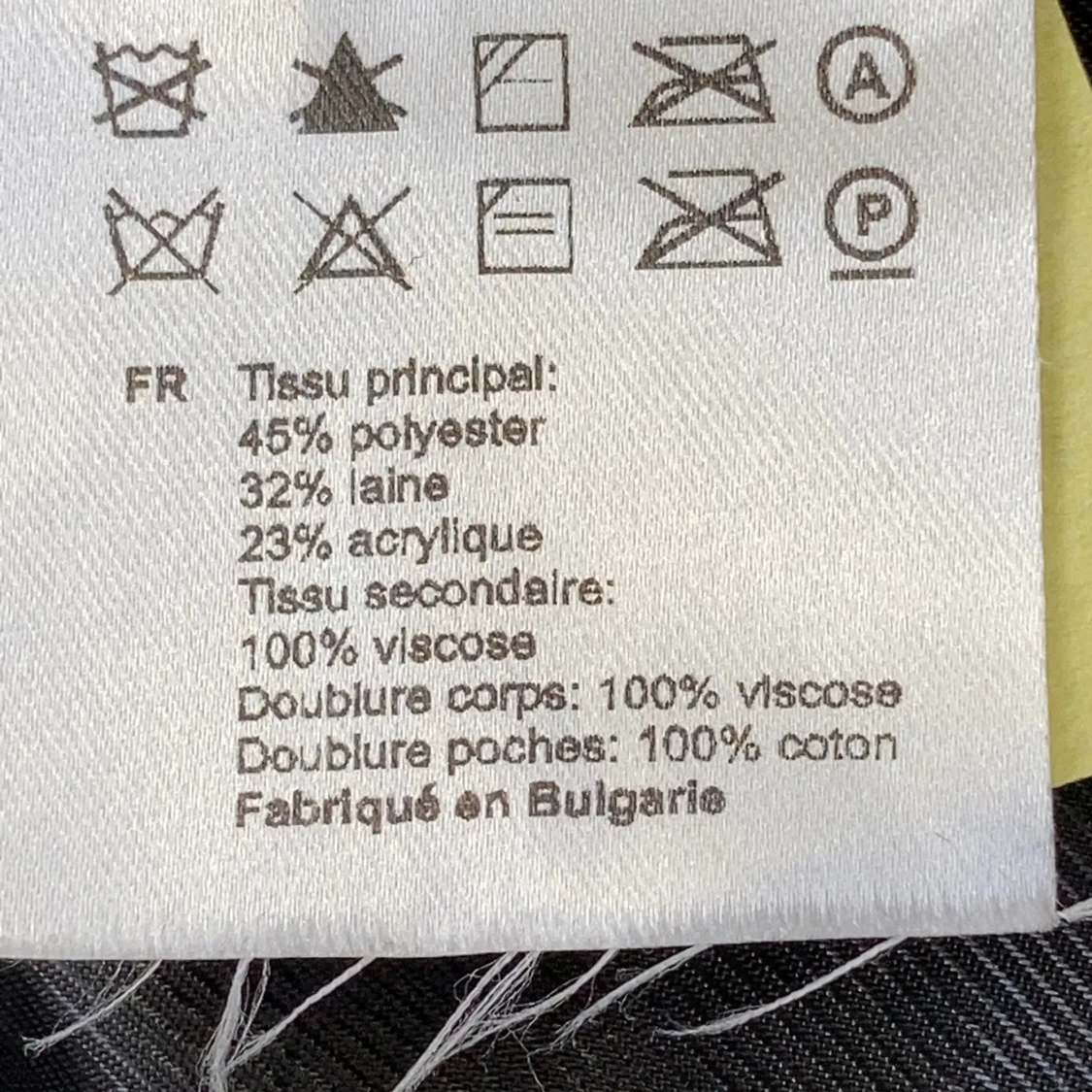 Grön och svart rutig jacka från Sandro - 92