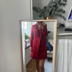 Red tailored coat  - Red tailored coat. From Zara, size XS. 