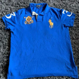 Chief keef polo tröja - Chief keef tröja av ralph lauren i storlek M, bra skick förutom att den är lite skrynklig, Skicka gärna prisförslag🙏