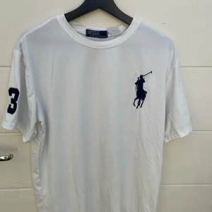 Ralph lauren t shirt big horse - Säljer tröjan, den är stlr L men lappen är borta. Riktigt skön och snygg t shirt. Kan gå ner i pris