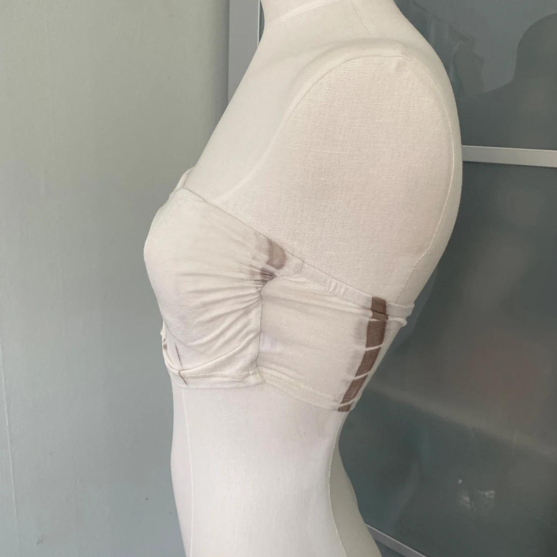 FAV tubtopp vit/beige small  - 91