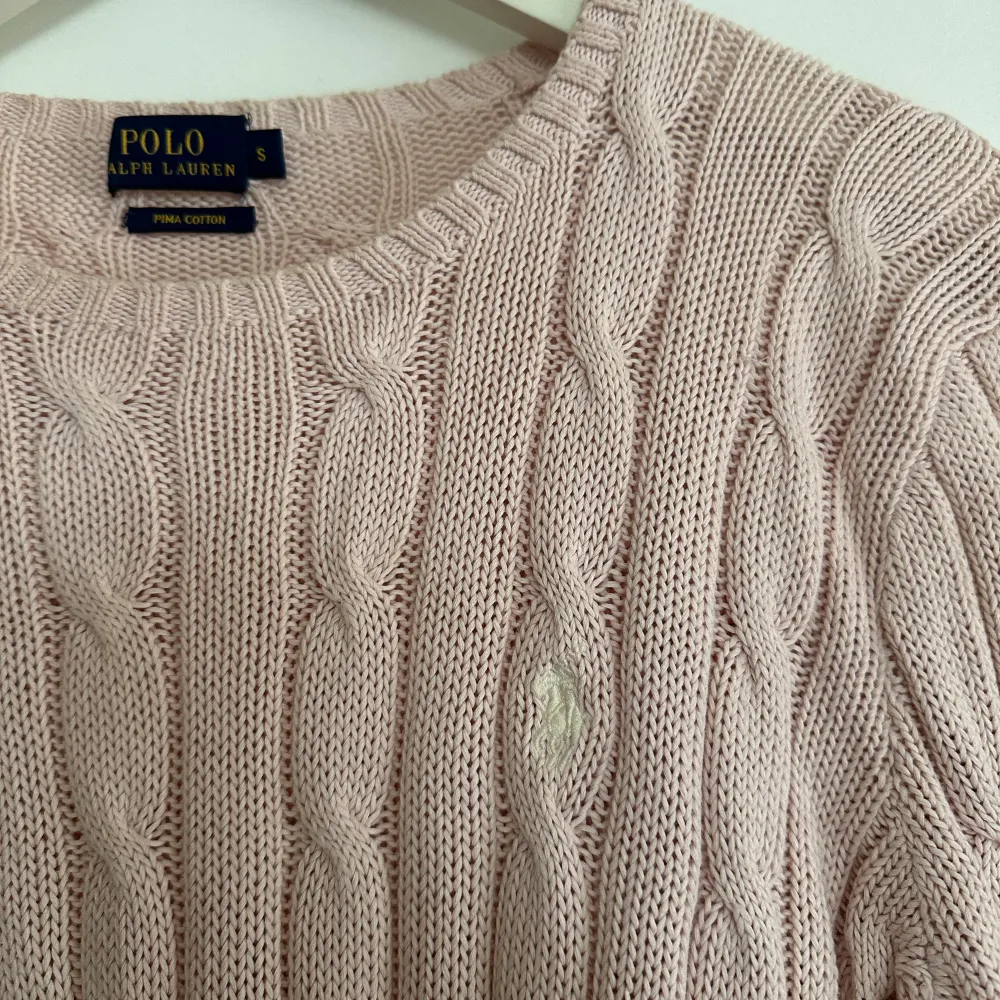 En superfin Kabelstickad tröja från Polo Ralph Lauren. Pima cotton . Tröjor & Koftor.