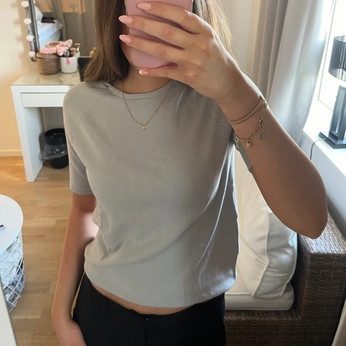 Trekvartsärm tröja