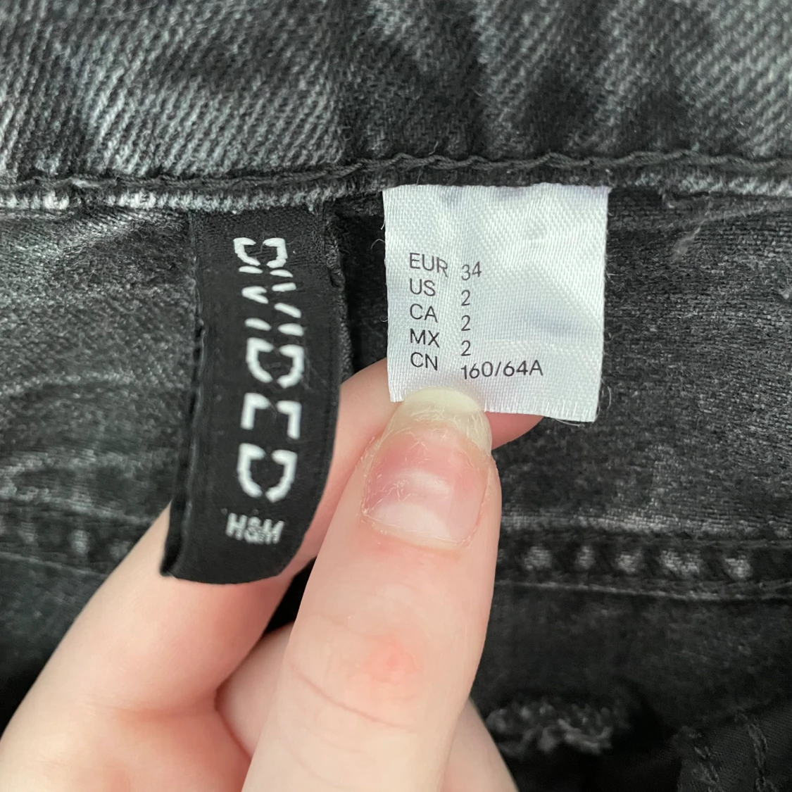 Svarta flare wide jeans  - 91