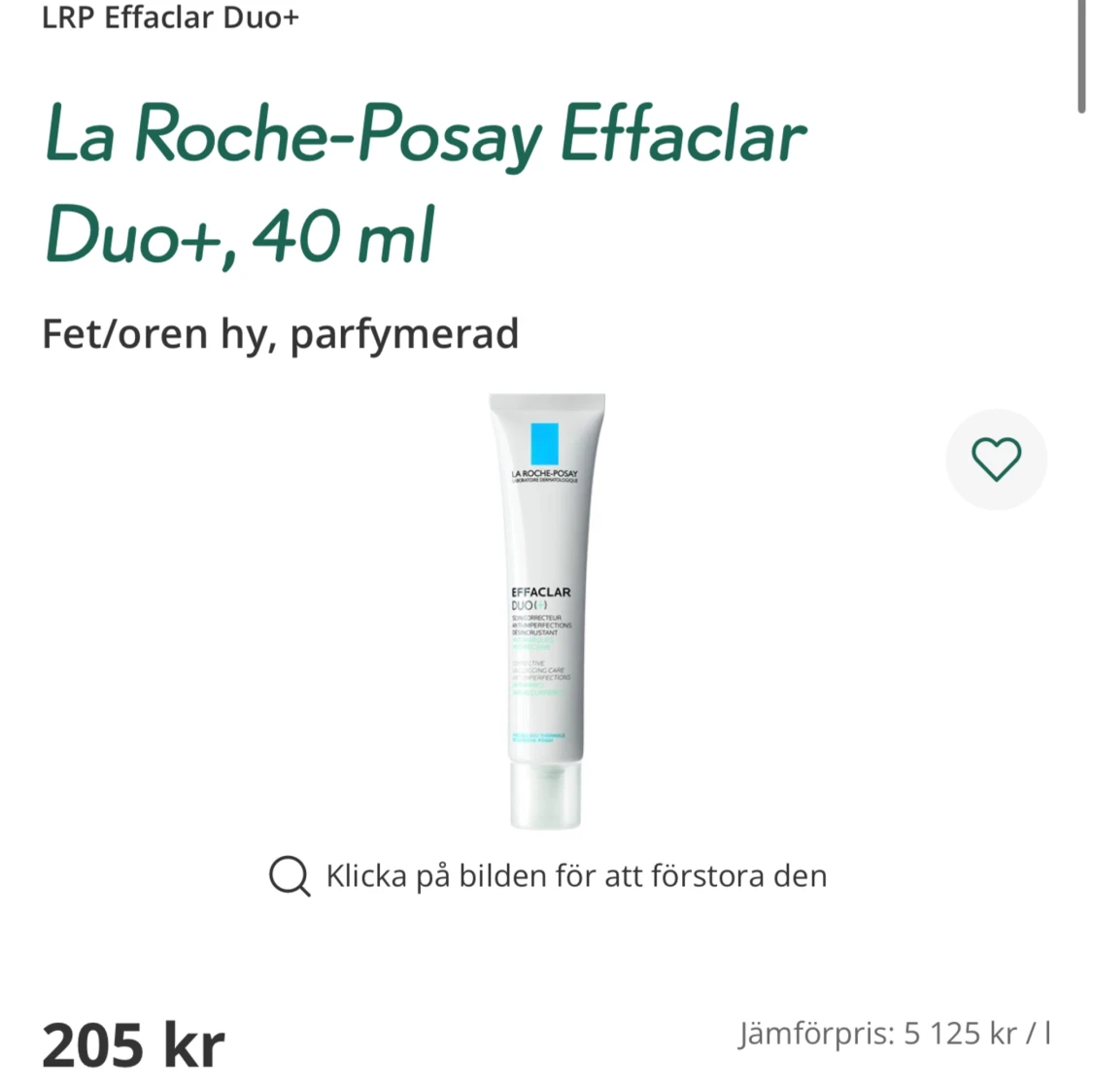 La Roche-Posay Effaclar Duo+, 40 ml - 90