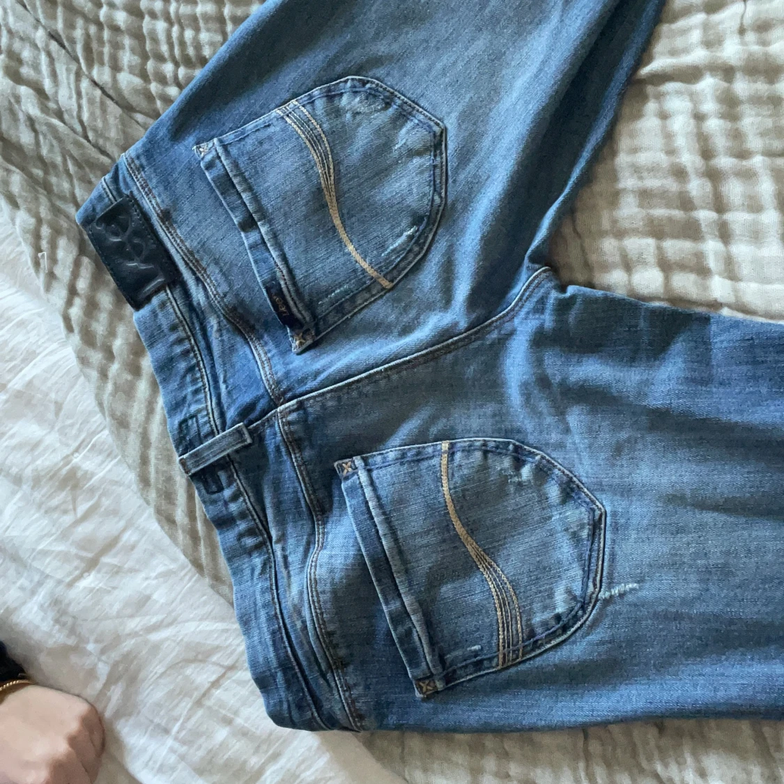 Lågmidjade bootcut jeans från lee - 91