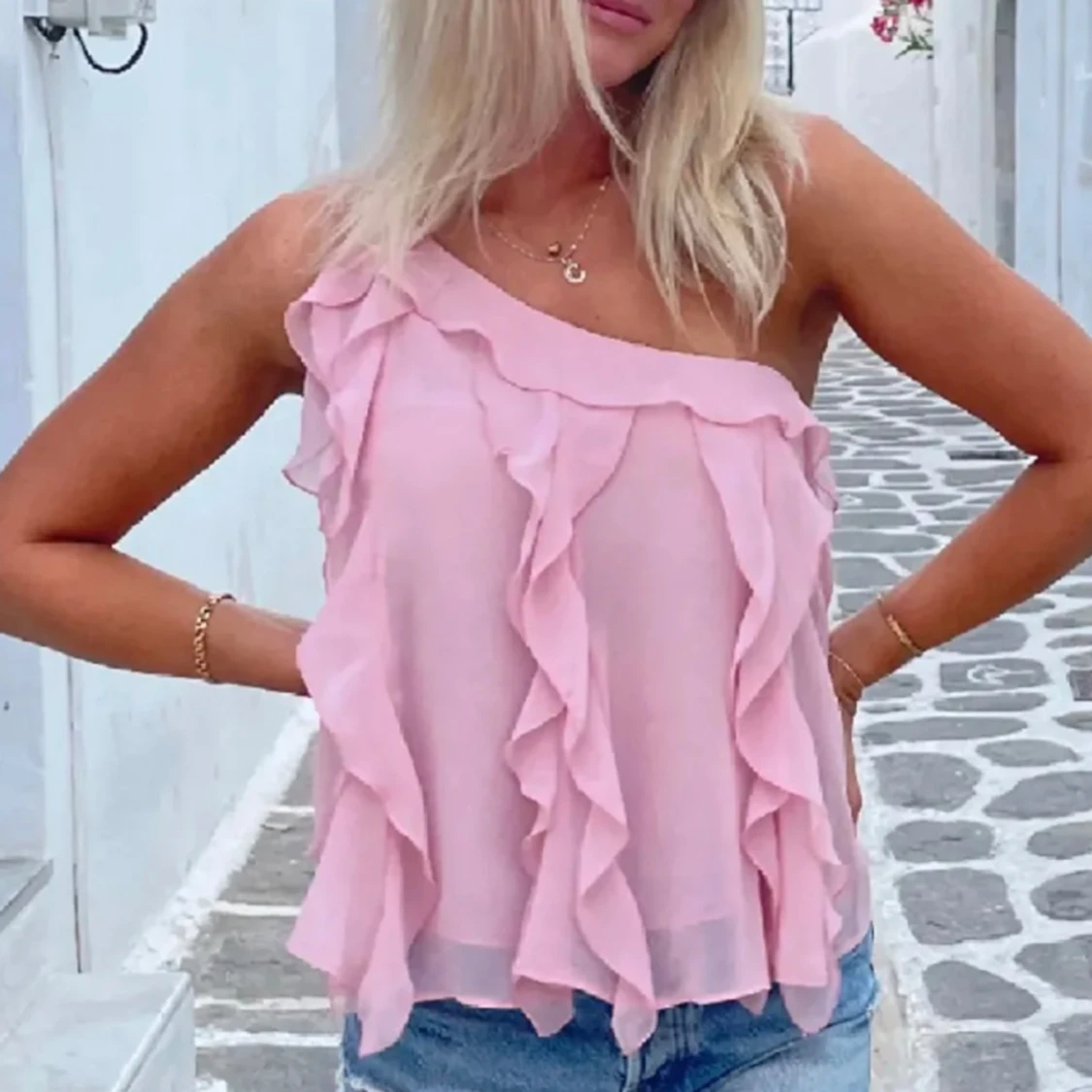 Zara volang topp - 90