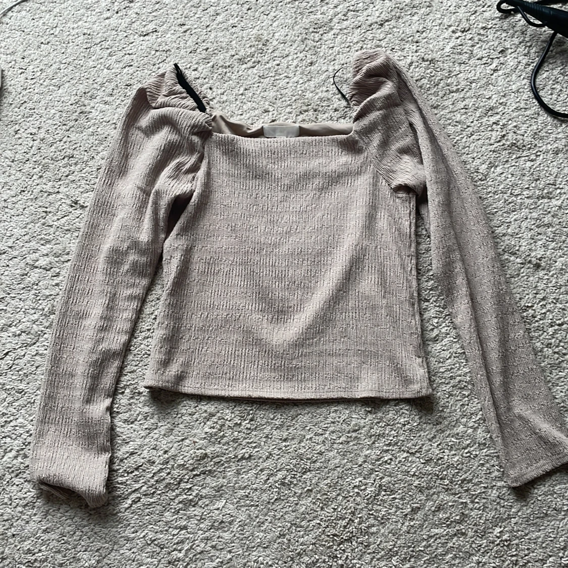 Puffärmad topp - 90