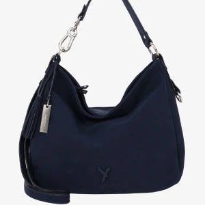 Mörkblå väska - En jättefin väska i bra skick som passar perfekt till skolan då den rymmer mycket💕originalpris är 819kr