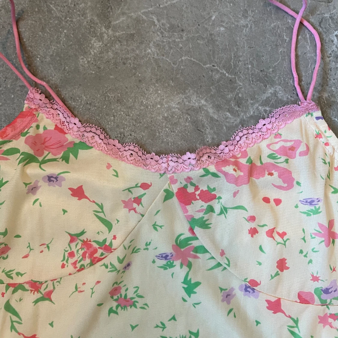 Söt blommig top💕 - 91