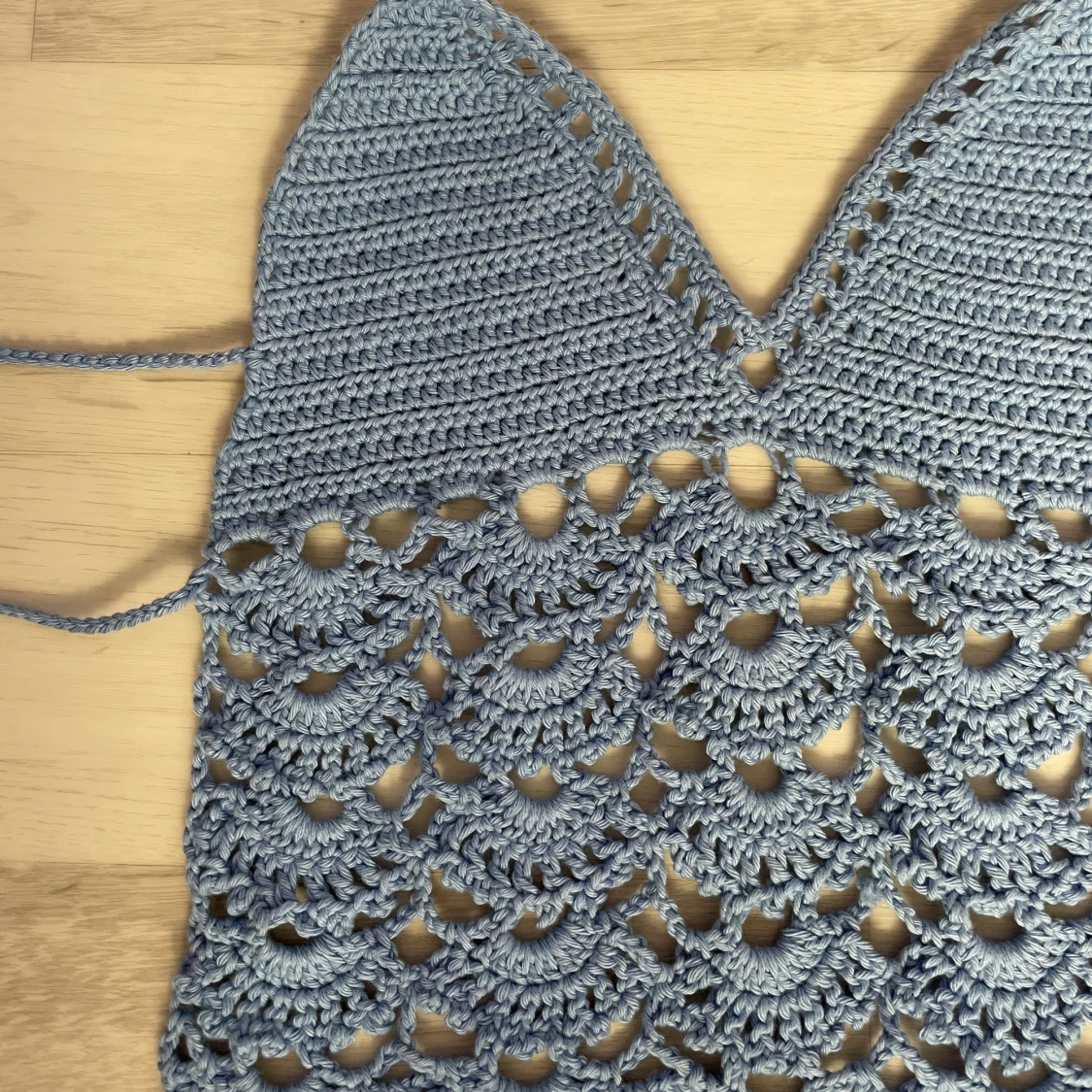 Blå sommartopp - 92