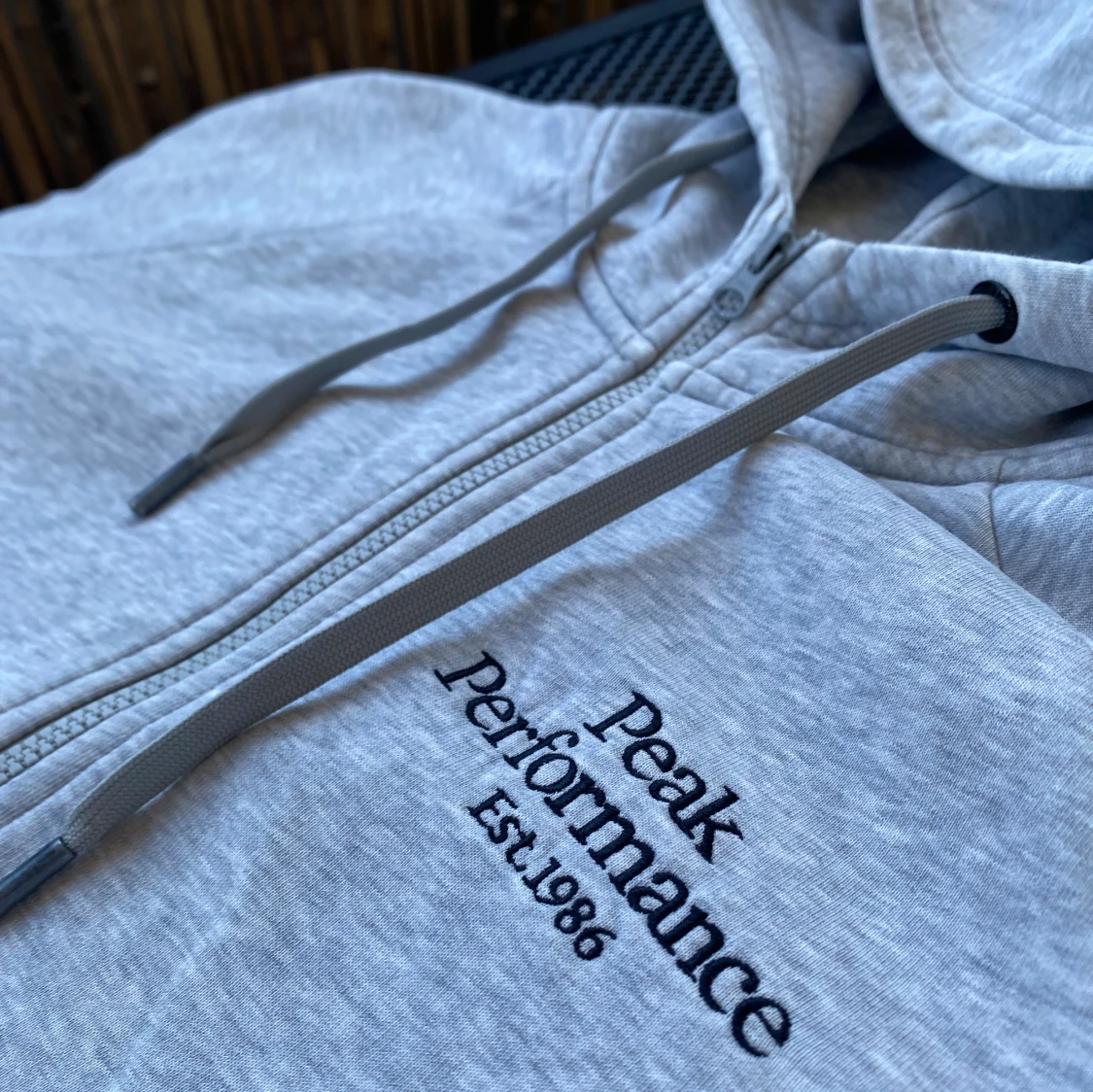 Zip hoodie