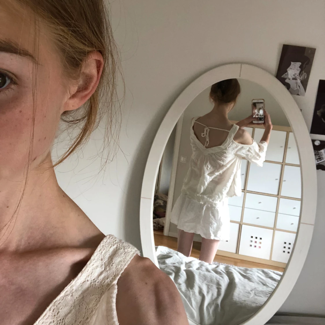 Supersöt vit blus Hollister - 91