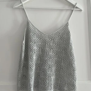 Linne virkat M - Linne virkat M Strl M Silver