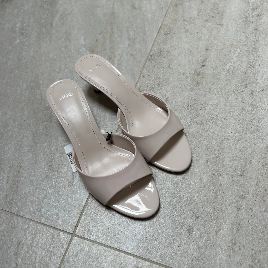 Klackar nude/rosa mango