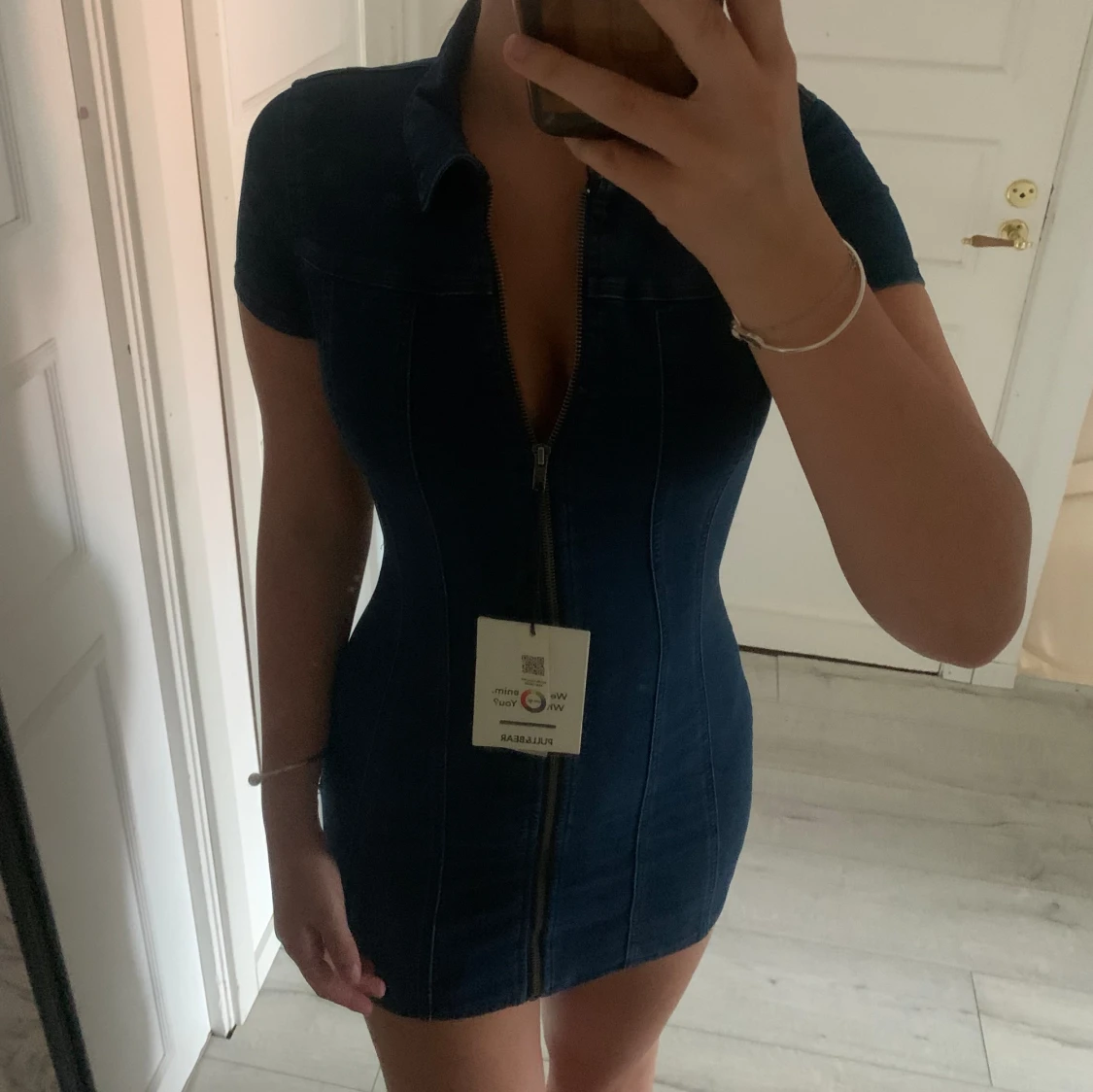 Jeans klänning från pull and bear! - 91