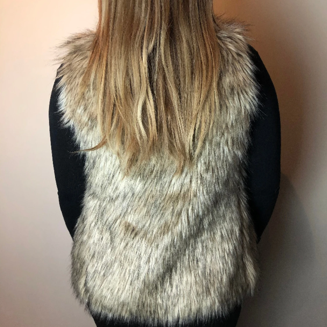 Brun/beige väst - 91